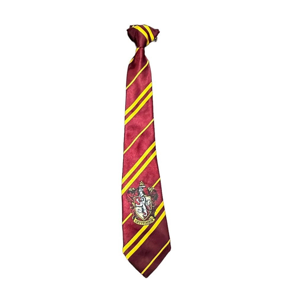 HARRY POTTER GRYFFINDOR CLIP ON TIE